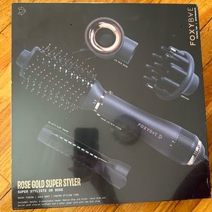 Foxy Bae Rose Gold Super Styler hair dryer + styler